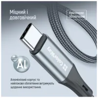 Перехідник USB-C M to Lightning F 0.17m gray ColorWay (CW-AD-CL) - 8