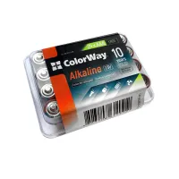 Батарейка ColorWay AAA LR03 Alkaline Power (лужні) * 24шт plastic box (CW-BALR03-24PB) - Зображення 1