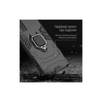 Чохол до мобільного телефона ColorWay AntiShock Magnet Ring Xiaomi Redmi 13C Blue (CW-CAMRXR13C-DB) - 2