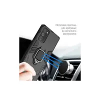 Чохол до мобільного телефона ColorWay AntiShock Magnet Ring Xiaomi Redmi 13C Blue (CW-CAMRXR13C-DB) - 4