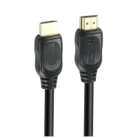 Кабель мультимедійний HDMI M to HDMI M 1.5m V2.0 4K60Hz black ColorWay (CW-CBHD078-BK) - Зображення 2