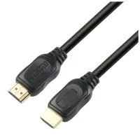 Кабель мультимедійний HDMI M to HDMI M 1.5m V2.0 4K60Hz black ColorWay (CW-CBHD078-BK) - Зображення 1