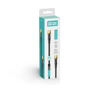 Дата кабель USB-C to USB-C 1.2m 5A 100W transparent head ColorWay (CW-CBPDCC053-BK) - 8