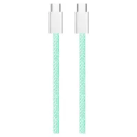 Дата кабель USB-C to USB-C 1.0m 60W 3.0А green ColorWay (CW-CBPDCC061-G) - 7