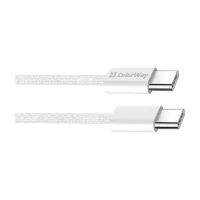 Дата кабель USB-C to USB-C 1.0m 60W 3.0А grey ColorWay (CW-CBPDCC061-GR) - 3