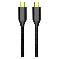 Дата кабель USB-C to USB-C 1.0m USB3.2 (20Gbps 4K PD100W) Gen2 5А black ColorWay (CW-CBPDCC062-BK) - 5