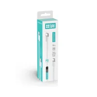 Дата кабель USB-C to USB-C 2.0m (braided cotton) (PD Fast Charging 60W) 3.0А grey ColorWay (CW-CBPDCC068-GR) - Зображення 8