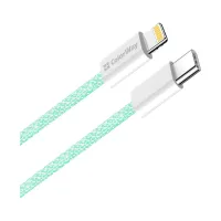 Дата кабель USB-C to Lightning 1.0m 27W green ColorWay (CW-CBPDCL061-G) - 2
