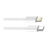 Дата кабель USB-C to Lightning 1.0m 27W grey ColorWay (CW-CBPDCL061-GR) - 3