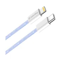 Дата кабель USB-C to Lightning 1.0m 27W purple ColorWay (CW-CBPDCL061-PU) - 2