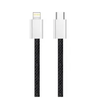 Дата кабель USB-C to Lightning 2.0m 27W PD FC black ColorWay (CW-CBPDCL068-BK) - 7