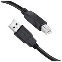 Кабель для принтера USB 2.0 AM/BM 3.0m black ColorWay (CW-CBUB073-BK) - 2
