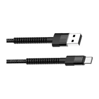 Дата кабель USB 2.0 AM to USB-C 1.0m 2.4А black ColorWay (CW-CBUC063-BK) - 2