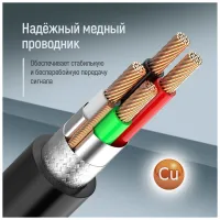 Дата кабель USB 3.0 AM/AF 1.8m black ColorWay (CW-CBUF075-BK) - 8