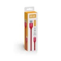 Дата кабель USB 2.0 AM to Lightning 2.0m red ColorWay (CW-CBUL007-RD) - 4