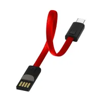 Дата кабель USB 2.0 AM to Lightning 0.22m red ColorWay (CW-CBUL021-RD) - 1