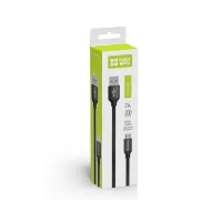 Дата кабель USB 2.0 AM to Micro 5P 2.0m black ColorWay (CW-CBUM009-BK) - 4