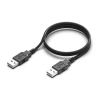 Дата кабель USB 2.0 AM/AM 1.0m black ColorWay (CW-CBUU071-BK) - 3