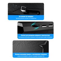 Підставка до ноутбука ColorWay Cooling Game Pro S4, 10-17 (CW-CGPS4) - Зображення 12
