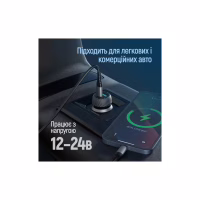 Зарядное устройство ColorWay USB-C PD35W + USB QC3.0 car adapter (CW-CHA064PD-BK) - Image 12