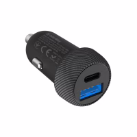 Зарядное устройство ColorWay USB-C PD35W + USB QC3.0 car adapter (CW-CHA064PD-BK) - Image 2
