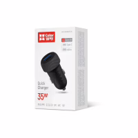 Зарядное устройство ColorWay USB-C PD35W + USB QC3.0 car adapter (CW-CHA064PD-BK) - Image 5