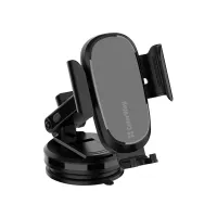 Універсальний автотримач ColorWay Dashboard Car Wireless Charger 15W Black (CW-CHAW037Q-BK) - 6