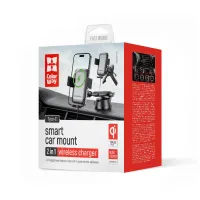 Універсальний автотримач ColorWay AutoSense Car Wireless Charger 2 (Dashboard+Air Vent) 15W (CW-CHAW040Q-BK) - 8