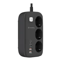 Мережевий фільтр живлення ColorWay CW-CHE34PDB 3 роз/4USB GaN3 Pro (CW-CHE34PDB) - 2