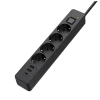 Мережевий фільтр живлення ColorWay CW-CHE435PDB, 4 розетки/3USB 5M (CW-CHE435PDB) - Зображення 1