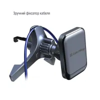 Универсальный автодержатель ColorWay Magnetic Air Vent-6 (360° rotation) Gray (CW-CHM16-GR) - Изображение 8