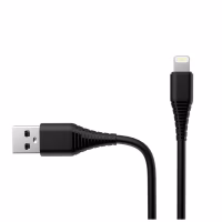 Зарядний пристрій ColorWay 1USB AUTO ID 2A (10W) black + cable Lightning (CW-CHS012CL-BK) - Image 3