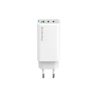 Зарядний пристрій ColorWay GaN Mini 65W PD Port PPS USB (USB-2C1A) white (CW-CHS058PD-WT) - 2