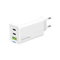 Зарядний пристрій ColorWay GaN Mini 65W PD Port PPS USB (USB-2C1A) white (CW-CHS058PD-WT) - 1