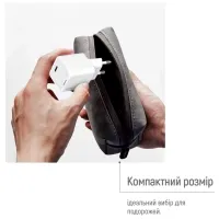 Зарядний пристрій ColorWay C101D GaN Mini 20W PD PPS USB-C + cable USB-C to Lightning white (CW-CHS059PDL-WT) - 11