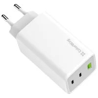 Зарядний пристрій ColorWay C101B GaN Mini 100W PD PPS 2xUSB-C + USB-A white (CW-CHS061PD-WT) - 4
