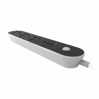 Мережевий фільтр живлення ColorWay CW-CHU33B, 3 розетки/3USB Black 1.8M (CW-CHU33B) - Image 4