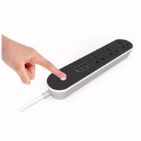 Мережевий фільтр живлення ColorWay CW-CHU33B, 3 розетки/3USB Black 1.8M (CW-CHU33B) - Image 6