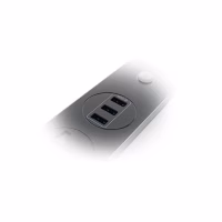 Мережевий фільтр живлення ColorWay CW-CHU33B, 3 розетки/3USB Black 1.8M (CW-CHU33B) - Image 7