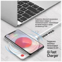 Зарядний пристрій ColorWay Qi Fast Charger (10W)& LED bedside lamp (CW-CHW20Q-WT) - 12