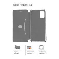 Чохол до мобільного телефона ColorWay Simple Book Samsung Galaxy A07 black (CW-CSBSGA075-BK) - 3