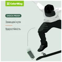 Чохол до мобільного телефона ColorWay Smart Matte Xiaomi Redmi 12 black (CW-CSMXR12-BK) - 4