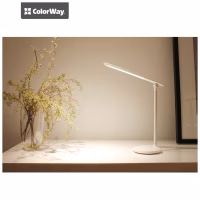 Настольная лампа ColorWay 4W со встроенным аккумулятором 1800 mAh USB in/out 5V*1A, white (CW-DL02B-W) - Image 5