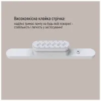 Настільна лампа ColorWay Magnetic Multi-Functional, 3W, з вбудованим акумулятором 1800 mAh (CW-DL11MMB-W) - 10