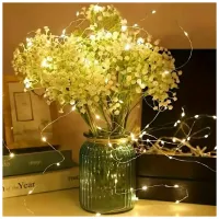 Гірлянда ColorWay Струна LED 100 10 м теплий колір 3 AA Battery (CW-G-100L10NB) - 5