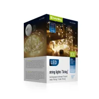 Гірлянда ColorWay Струна LED 100 10 м теплий колір 3 AA Battery (CW-G-100L10NB) - 1