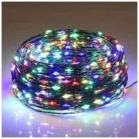 Гірлянда ColorWay Роса LED 100 10 м 8 функцій різнокольорова USB (CW-G-100L10NUMC) - 4