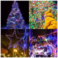 Гирлянда ColorWay Роса LED 100 10 м 8 функций разноцветная USB (CW-G-100L10NUMC) - Image 7