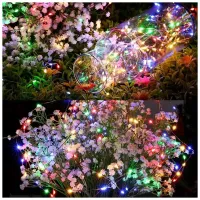 Гірлянда ColorWay Роса LED 100 10 м 8 функцій різнокольорова USB (CW-G-100L10NUMC) - 9