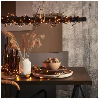 Гірлянда ColorWay Мішура LED 150 5 м 8 функцій теплий колір USB (CW-G-150L5U) - 5